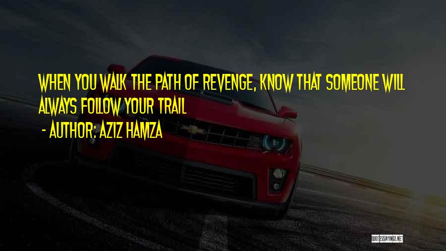 Follow The Path Quotes By Aziz Hamza