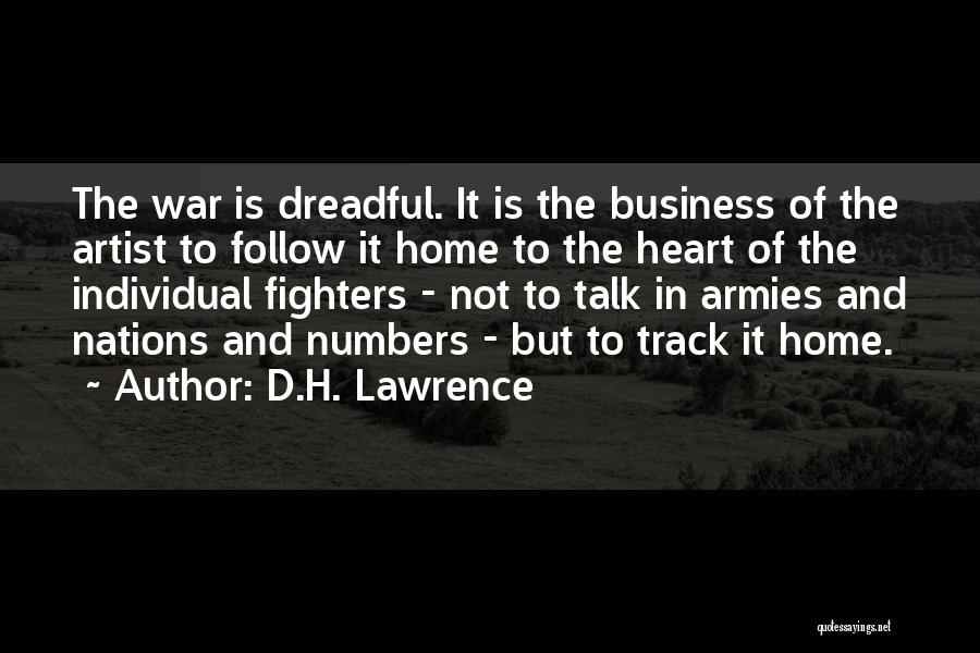 Follow Up Business Quotes By D.H. Lawrence