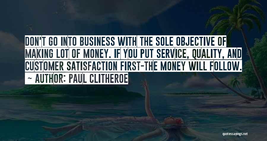 Follow Up Business Quotes By Paul Clitheroe