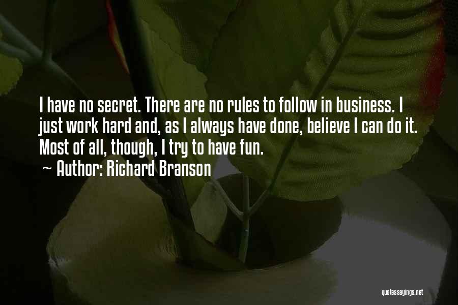 Follow Up Business Quotes By Richard Branson