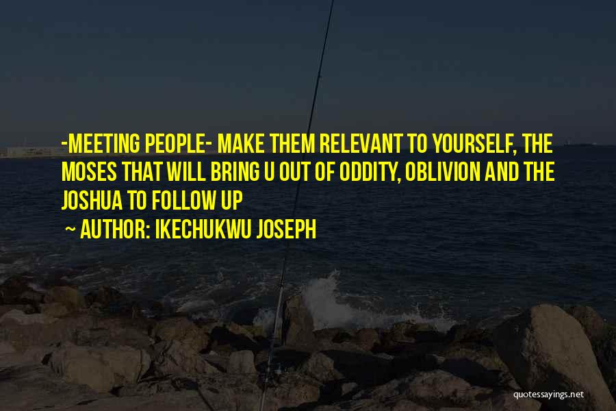 Follow Up Quotes By Ikechukwu Joseph