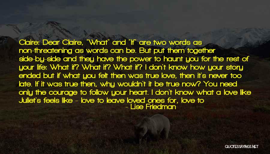Follow What You Believe Quotes By Lise Friedman Follow What You Believe Quotes By Lise Friedman