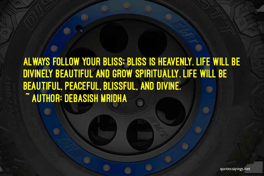 Follow Your Bliss Quotes By Debasish Mridha