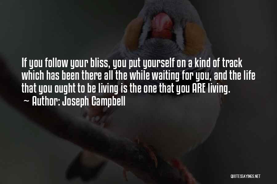 Follow Your Bliss Quotes By Joseph Campbell