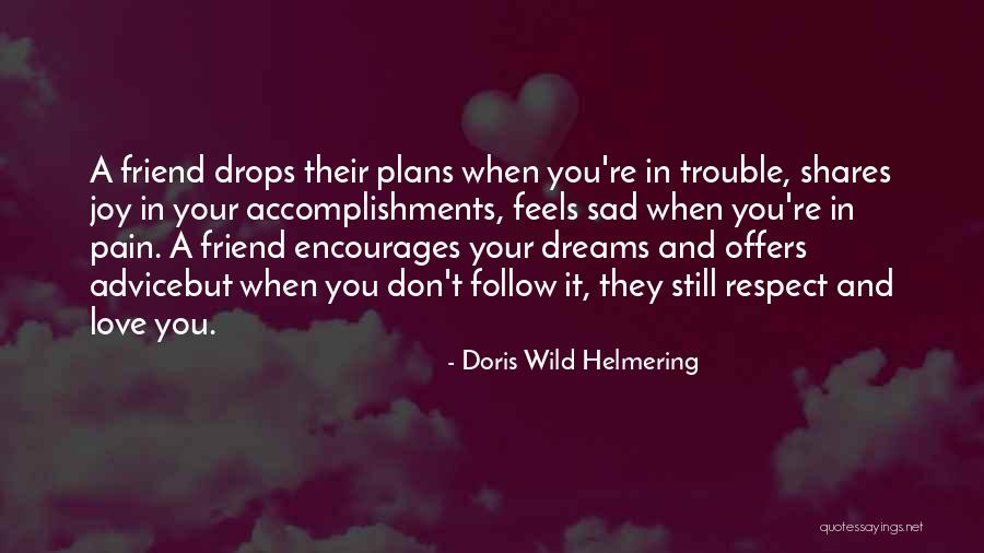 Follow Your Dreams Quotes By Doris Wild Helmering