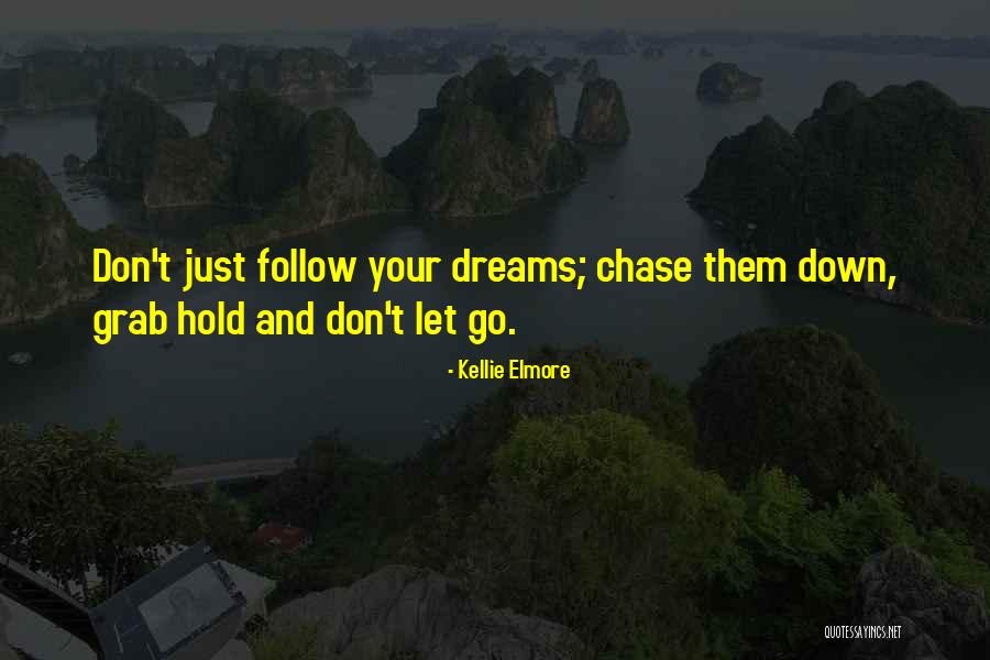 Follow Your Dreams Quotes By Kellie Elmore