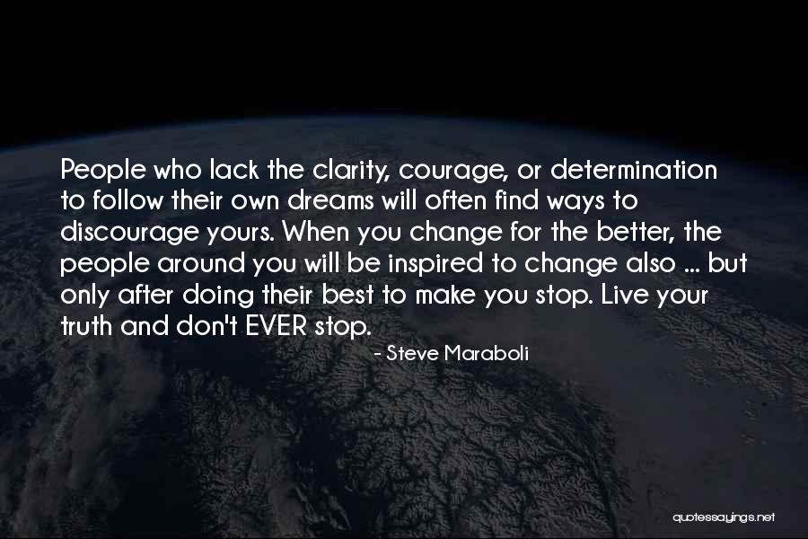 Follow Your Dreams Quotes By Steve Maraboli