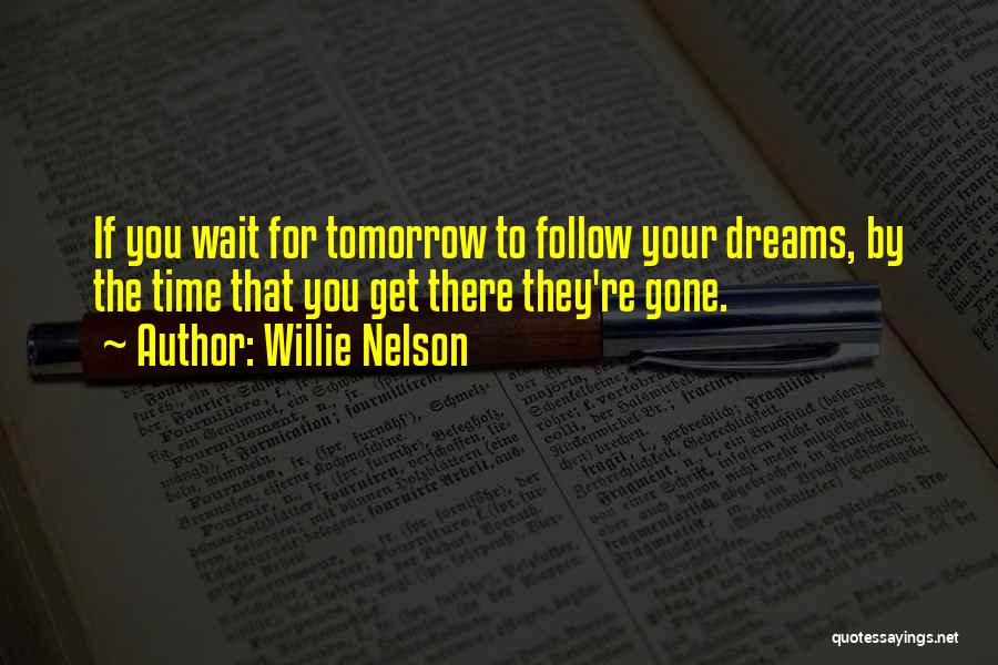 Follow Your Dreams Quotes By Willie Nelson