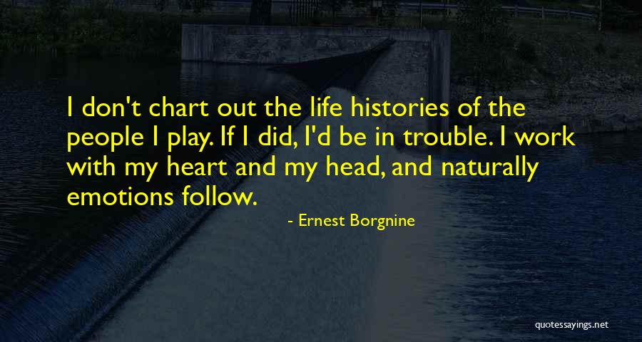 Follow Your Heart Or Head Quotes By Ernest Borgnine