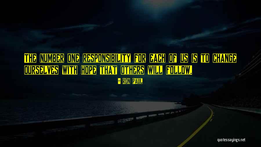 Follow Your Own Morality Quotes By Ron Paul Follow Your Own Morality Quotes By Ron Paul