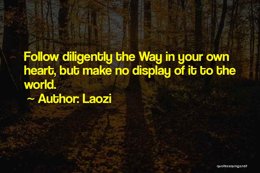 Follow Your Own Way Quotes By Laozi