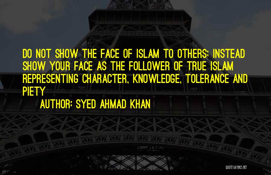 Follower Quotes By Syed Ahmad Khan