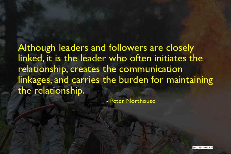 Followers And Leaders Quotes By Peter Northouse