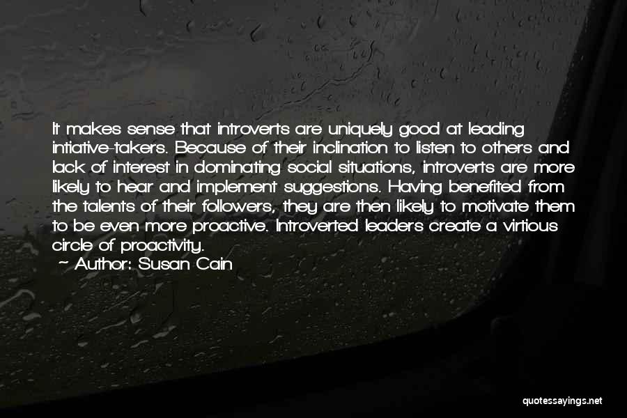 Followers And Leaders Quotes By Susan Cain