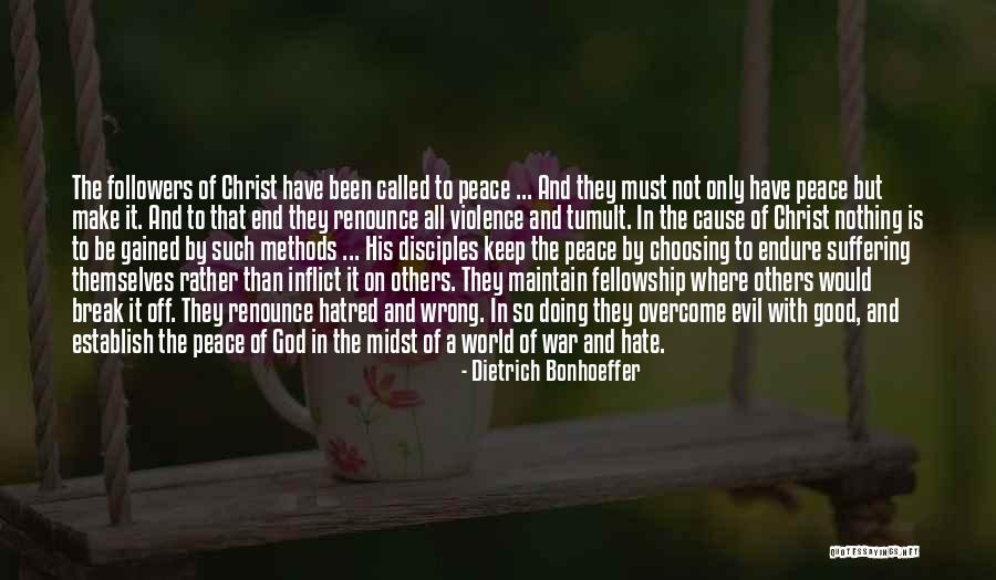 Followers Of Christ Quotes By Dietrich Bonhoeffer