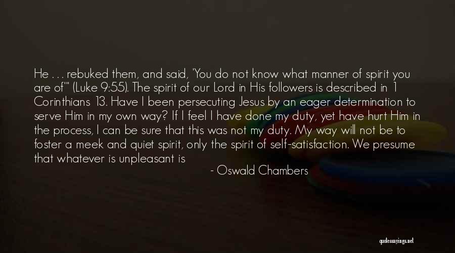 Followers Of God Quotes By Oswald Chambers