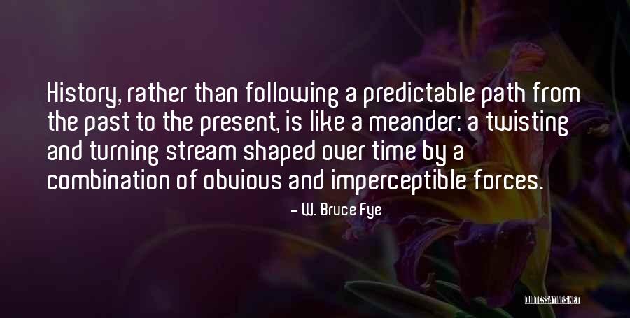 Following A Path Quotes By W. Bruce Fye Following A Path Quotes By W. Bruce Fye