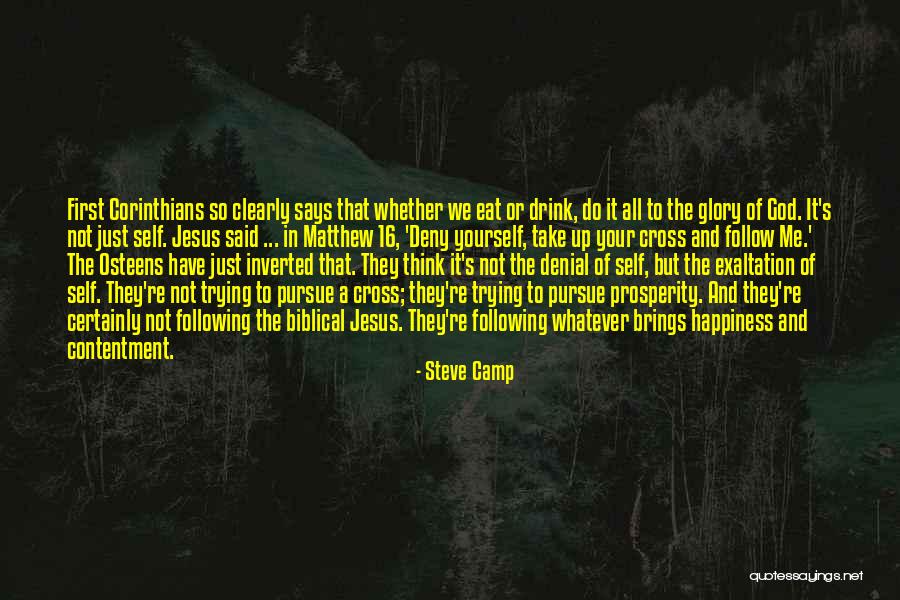 Following God Quotes By Steve Camp