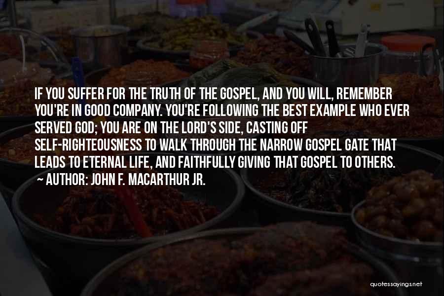 Following God's Will Quotes By John F. MacArthur Jr.