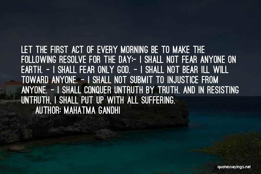 Following God's Will Quotes By Mahatma Gandhi