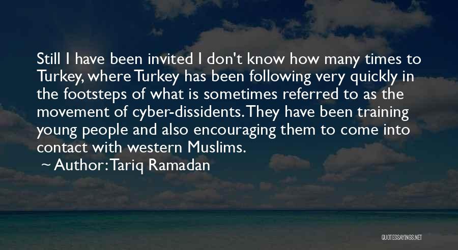 Following In Footsteps Quotes By Tariq Ramadan