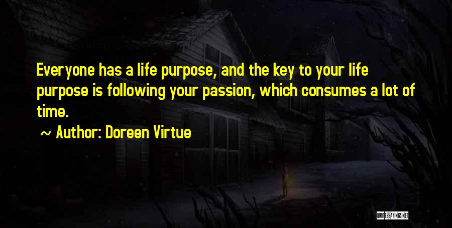 Following Passion Quotes By Doreen Virtue