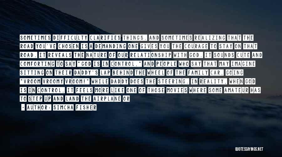 Following Through With What You Say Quotes By Simcha Fisher