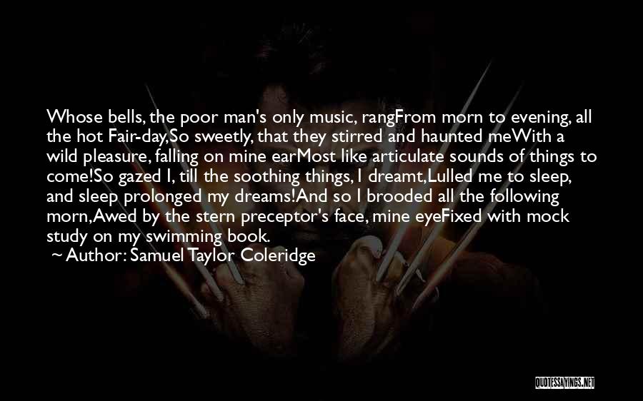 Following Your Dreams Music Quotes By Samuel Taylor Coleridge