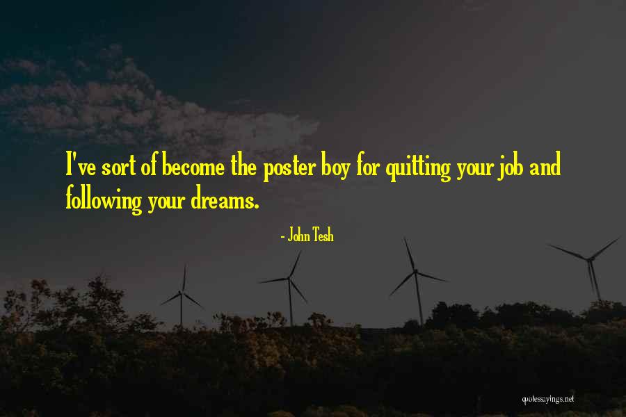 Following Your Dreams Quotes By John Tesh