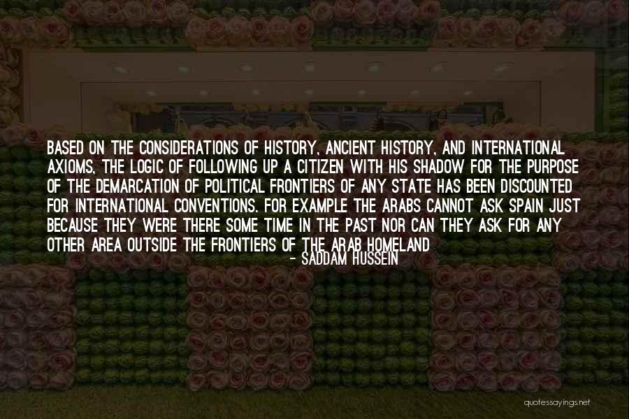 Following Your Example Quotes By Saddam Hussein Following Your Example Quotes By Saddam Hussein