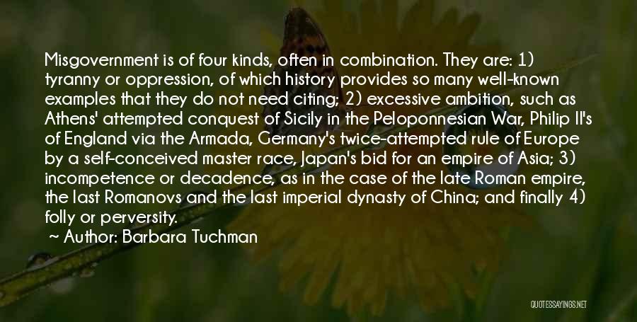 Folly Of War Quotes By Barbara Tuchman