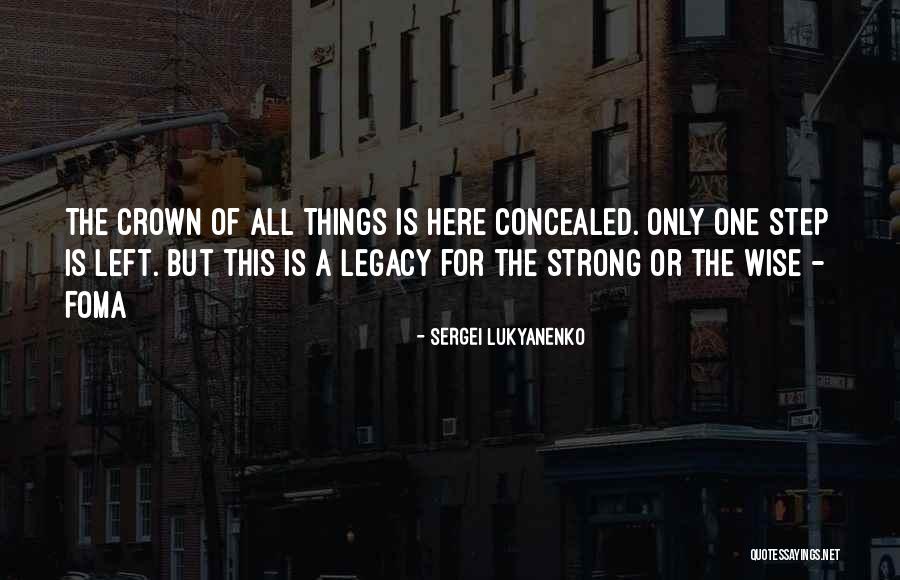 Foma Quotes By Sergei Lukyanenko Foma Quotes By Sergei Lukyanenko