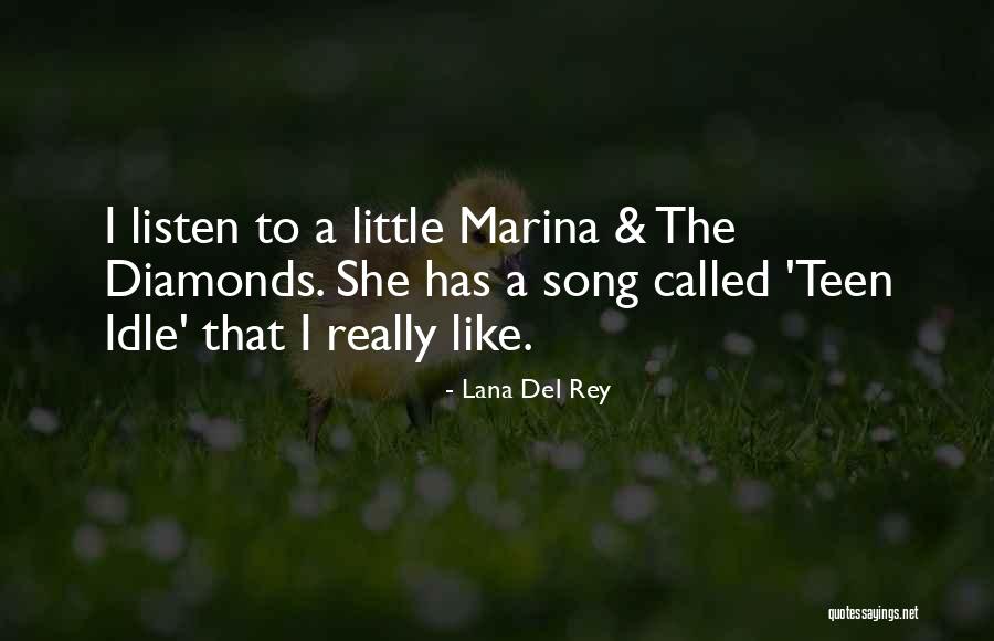 Fondant Chocolate Quotes By Lana Del Rey
