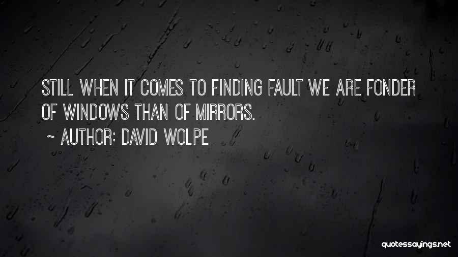 Fonder Quotes By David Wolpe