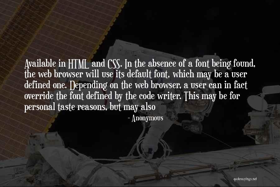 Font Quotes By Anonymous Font Quotes By Anonymous