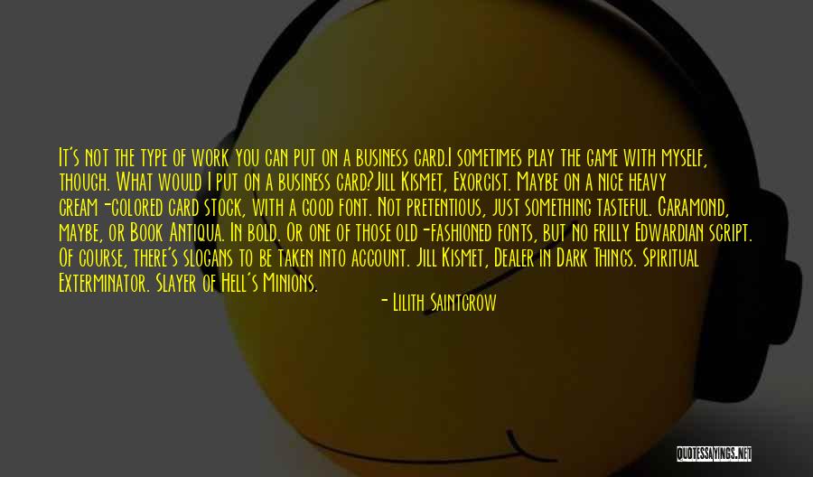 Font Quotes By Lilith Saintcrow Font Quotes By Lilith Saintcrow