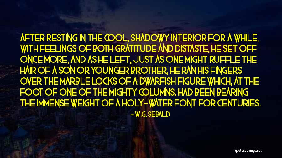 Font Quotes By W.G. Sebald Font Quotes By W.G. Sebald