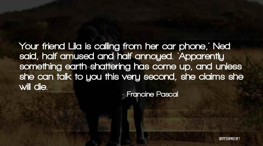 Fonya Quotes By Francine Pascal Fonya Quotes By Francine Pascal