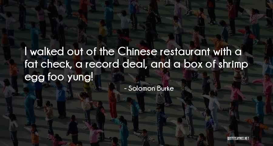 Foo Quotes By Solomon Burke Foo Quotes By Solomon Burke