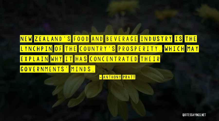 Food And Beverage Industry Quotes By Anthony Pratt