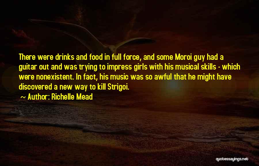 Food And Drinks Quotes By Richelle Mead
