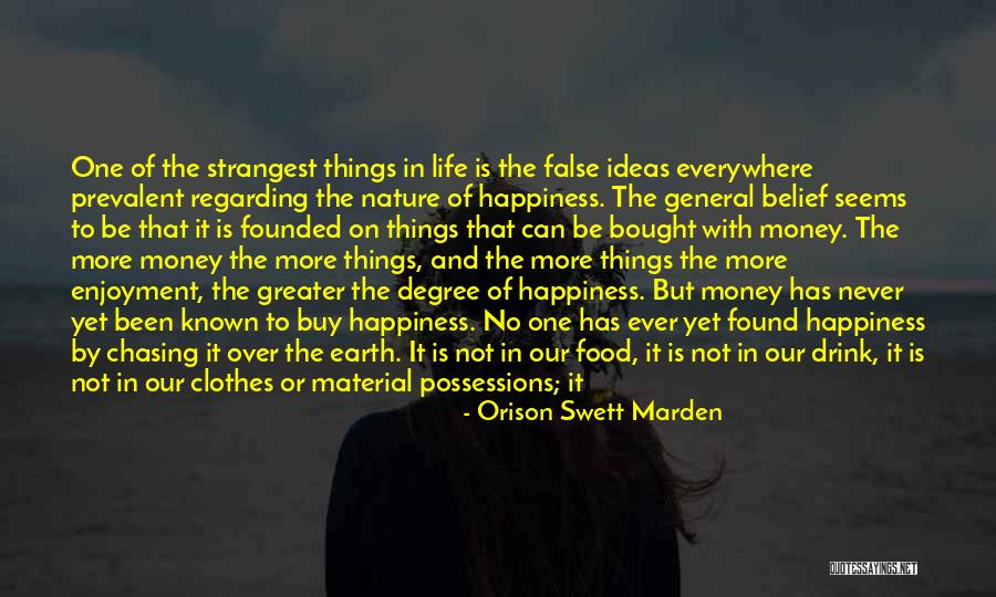 Food And Happiness Quotes By Orison Swett Marden