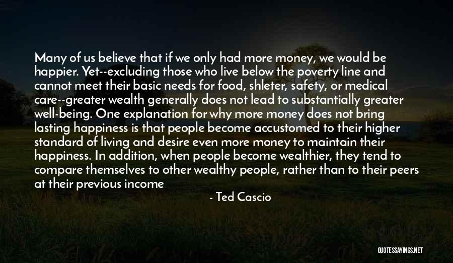 Food And Happiness Quotes By Ted Cascio