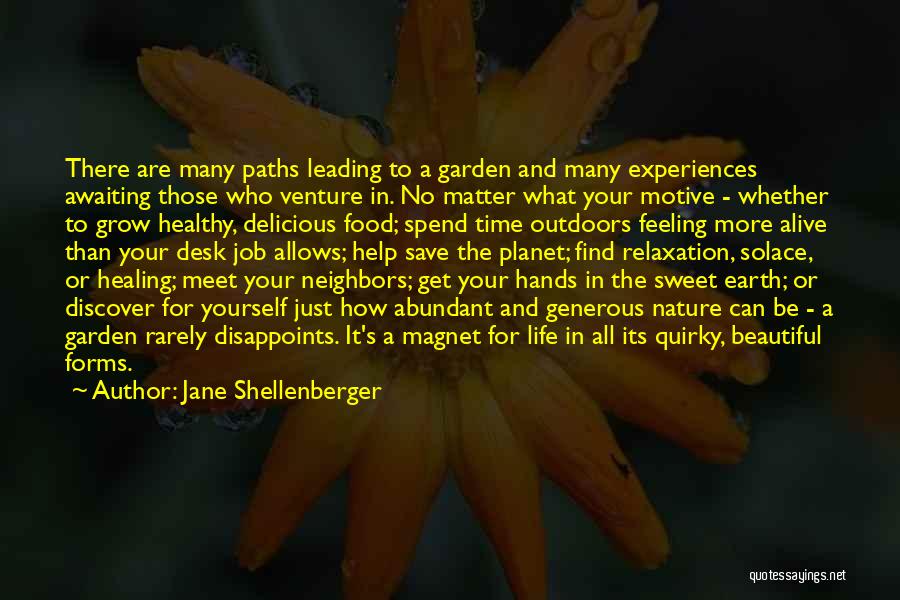 Food And Health Quotes By Jane Shellenberger