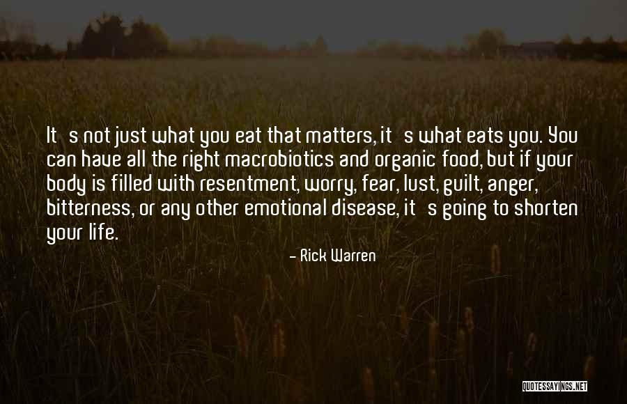Food And Life Quotes By Rick Warren Food And Life Quotes By Rick Warren