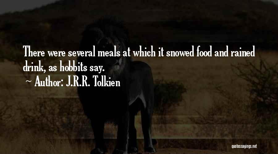 Food And Meals Quotes By J.R.R. Tolkien
