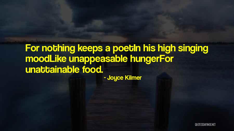 Food And Mood Quotes By Joyce Kilmer Food And Mood Quotes By Joyce Kilmer