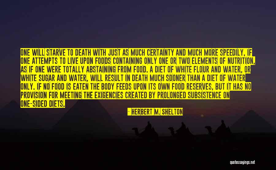 Food And Nutrition Quotes By Herbert M. Shelton Food And Nutrition Quotes By Herbert M. Shelton