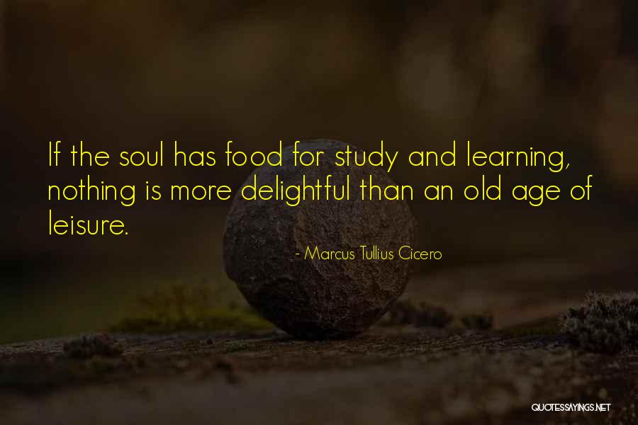 Food And Soul Quotes By Marcus Tullius Cicero Food And Soul Quotes By Marcus Tullius Cicero