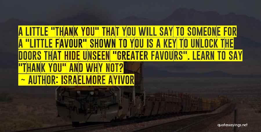 Food And Thanksgiving Quotes By Israelmore Ayivor